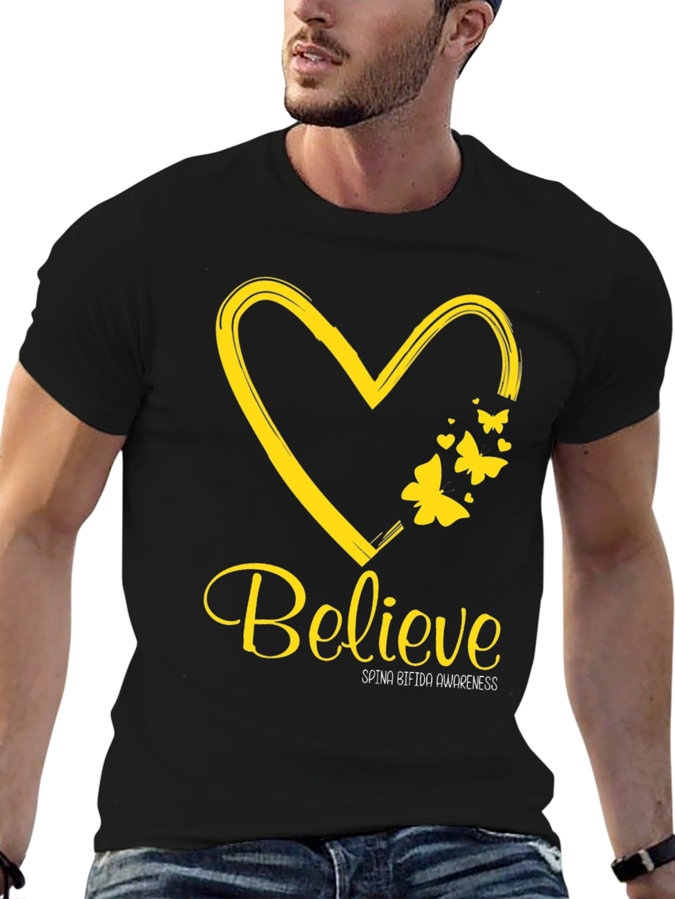 Believe Spina Bifida Awareness T-Shirt