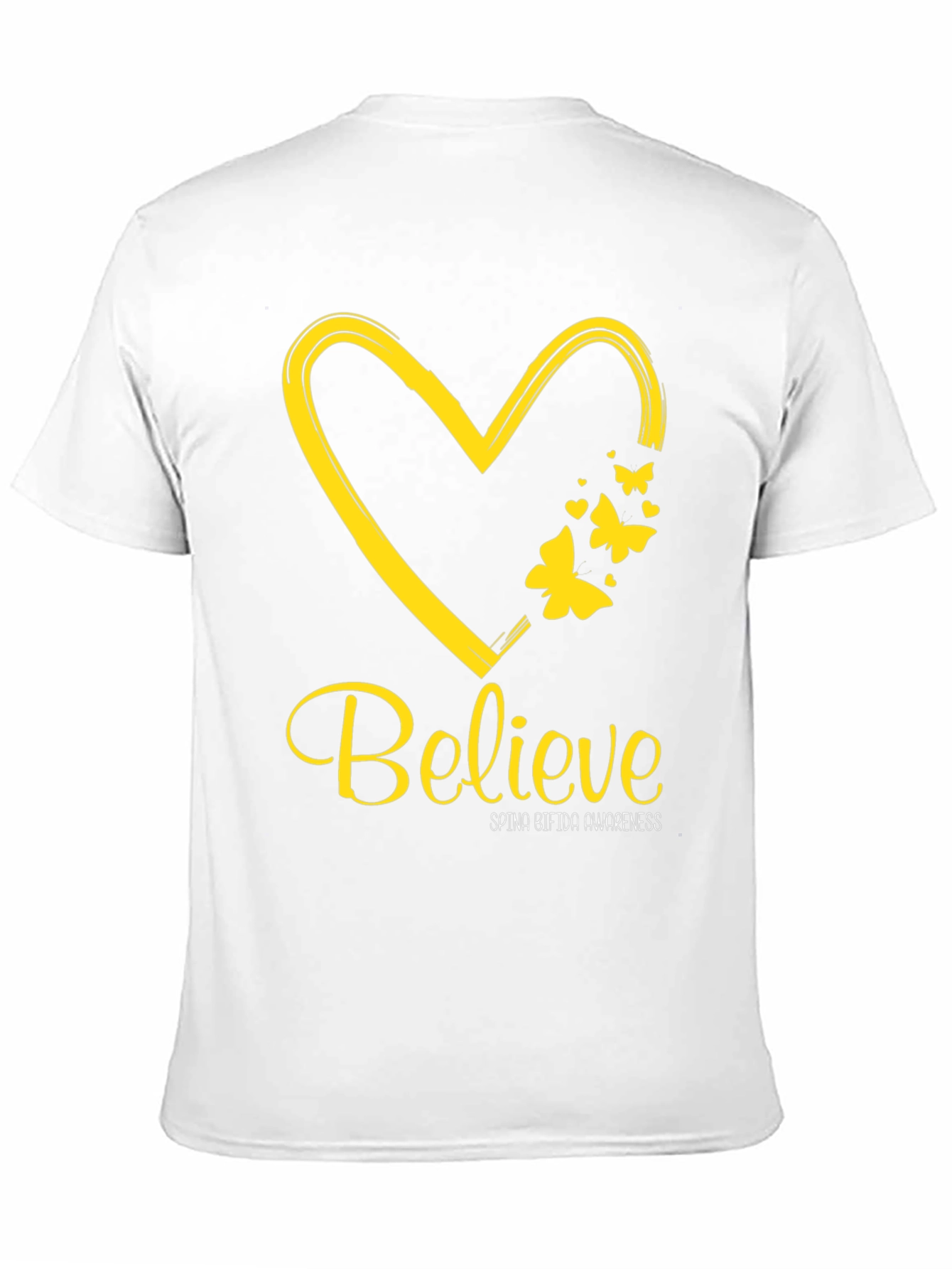 Believe Spina Bifida Awareness T-Shirt