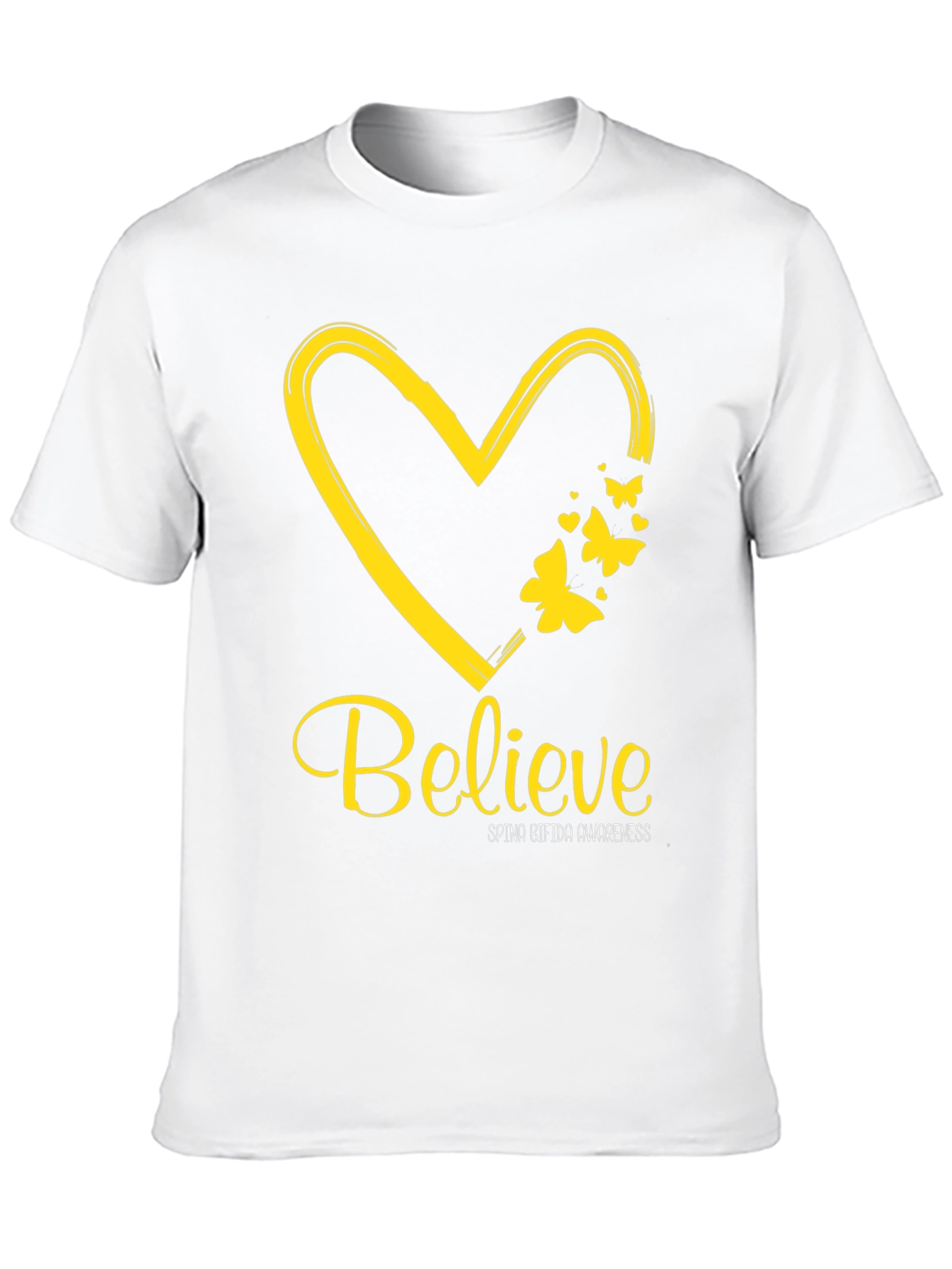 Believe Spina Bifida Awareness T-Shirt