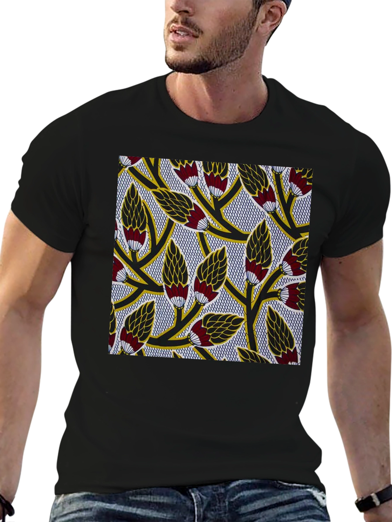 Unique Pattern T-Shirt | Casual Style