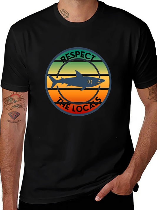 Respect The Locals Shark T-Shirt