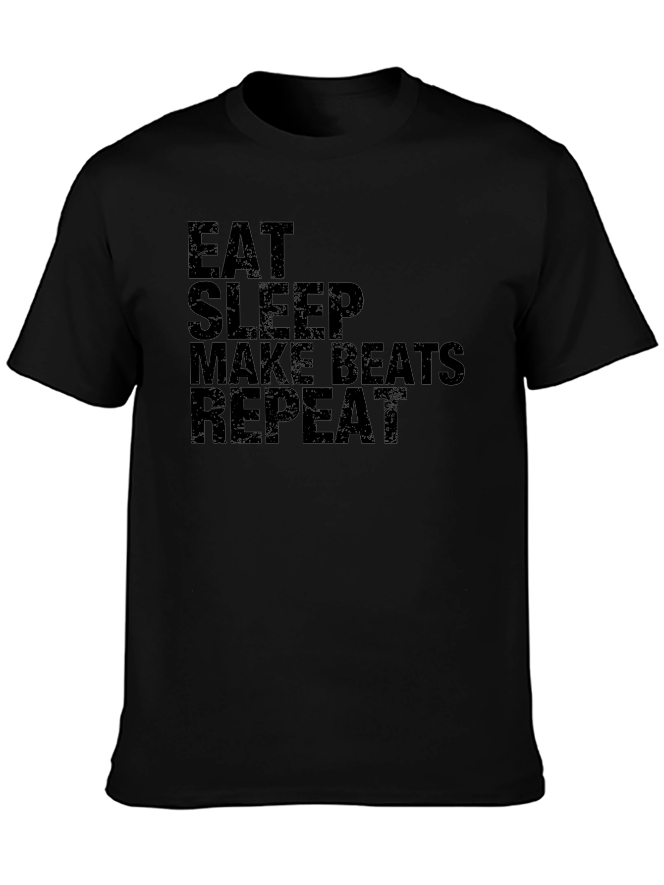 Eat Sleep Make Beats Repeat Graphic T-Shirt