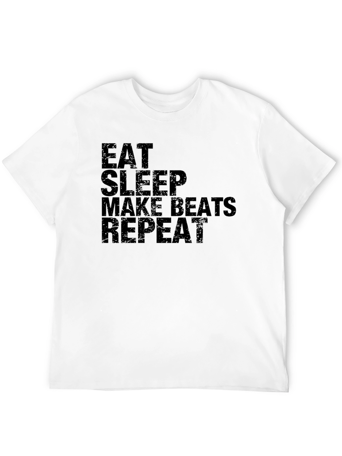 Eat Sleep Make Beats Repeat Graphic T-Shirt