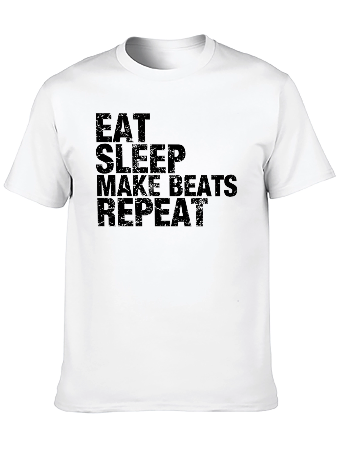 Eat Sleep Make Beats Repeat Graphic T-Shirt