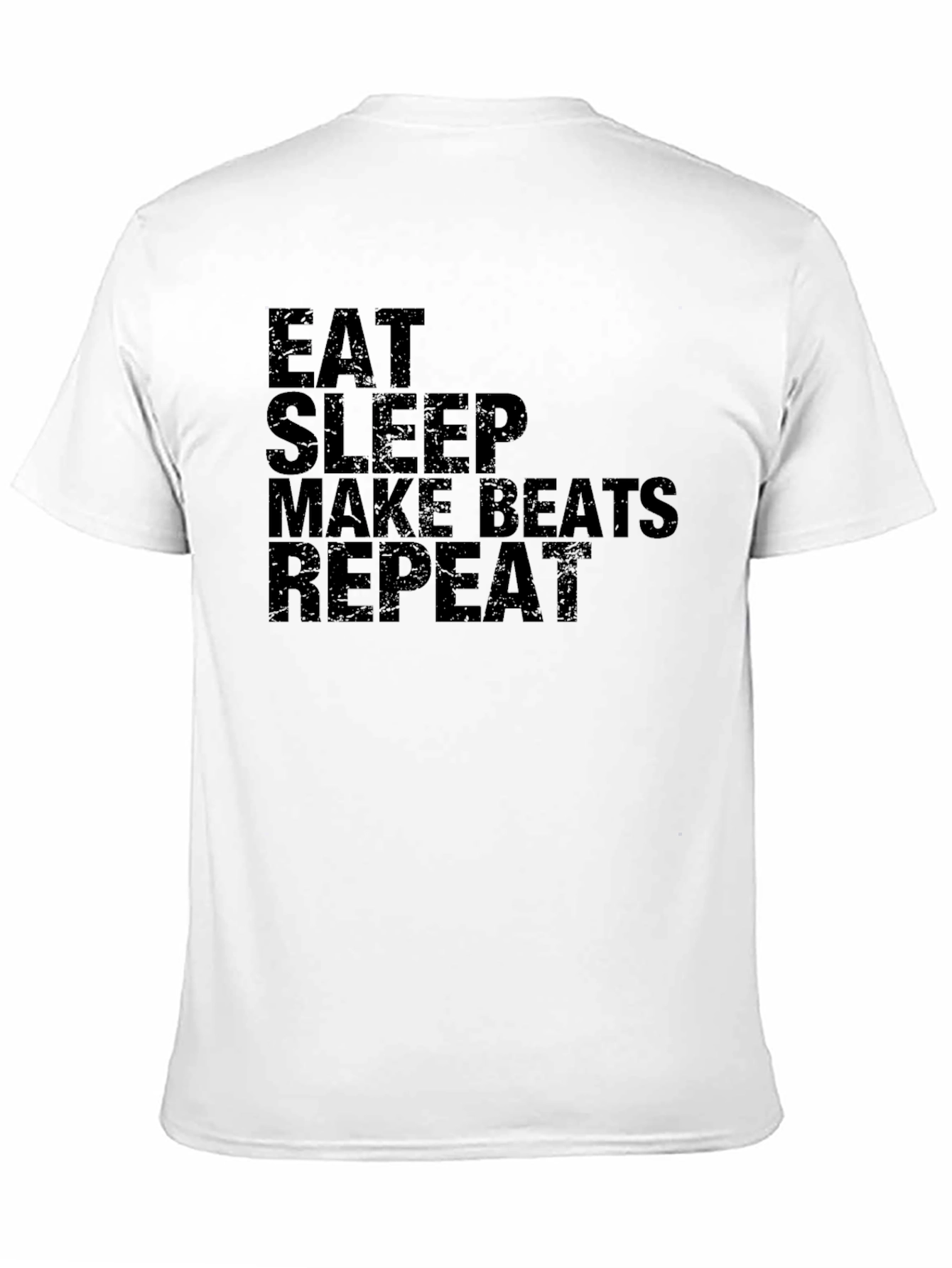 Eat Sleep Make Beats Repeat Graphic T-Shirt