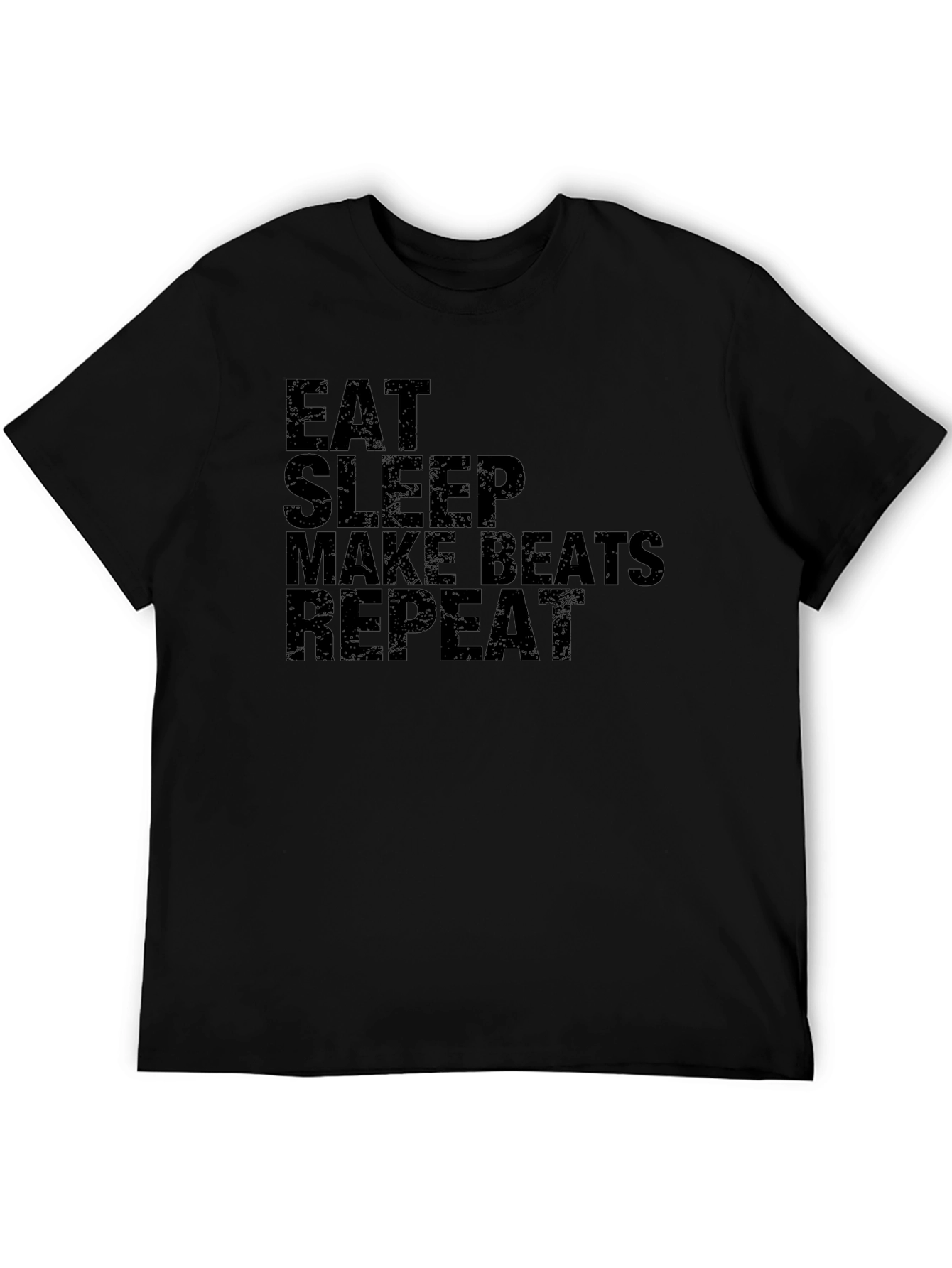 Eat Sleep Make Beats Repeat Graphic T-Shirt