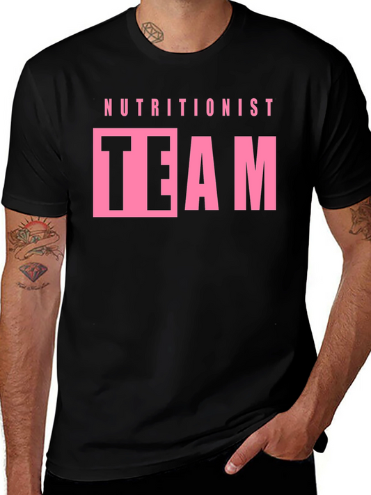 Nutritionist Team Black T-Shirt