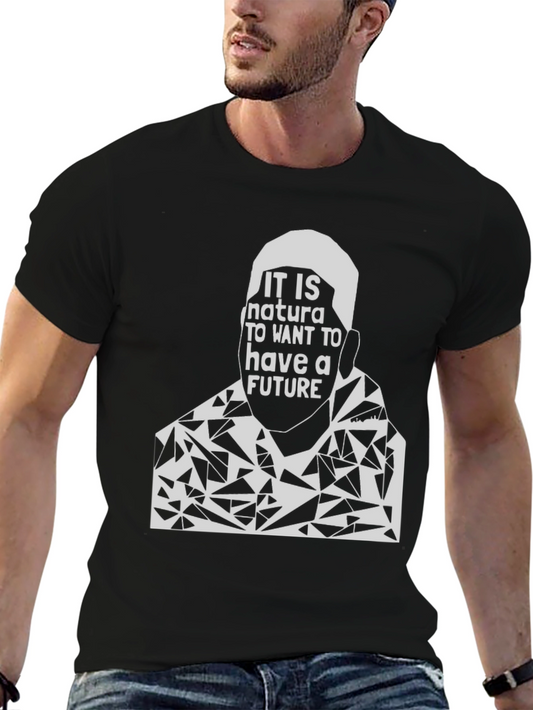 Geometric Future T-Shirt - Abstract Graphic Tee