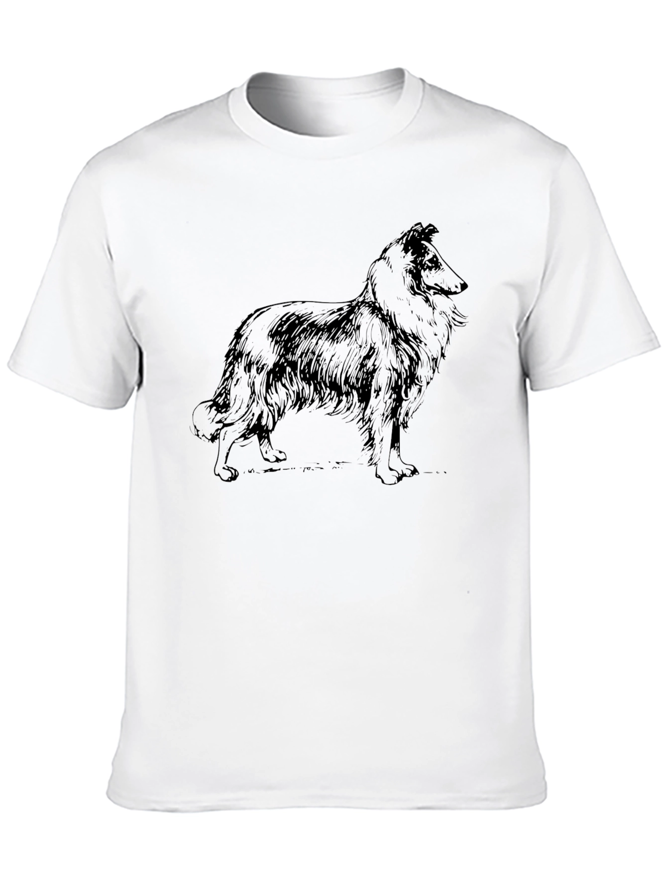 Dog Breed Graphic Print T-Shirt