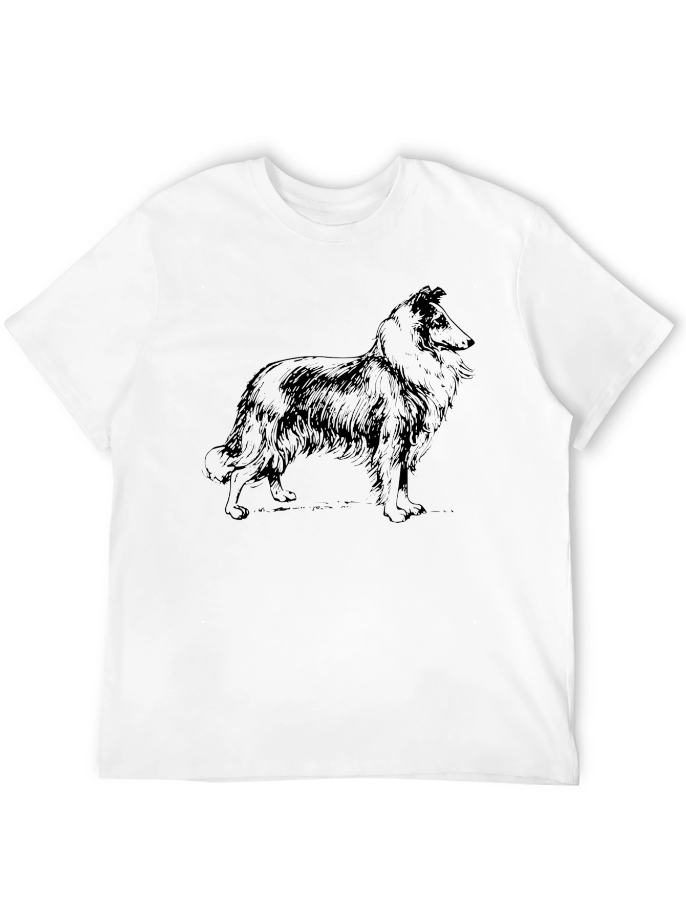 Dog Breed Graphic Print T-Shirt