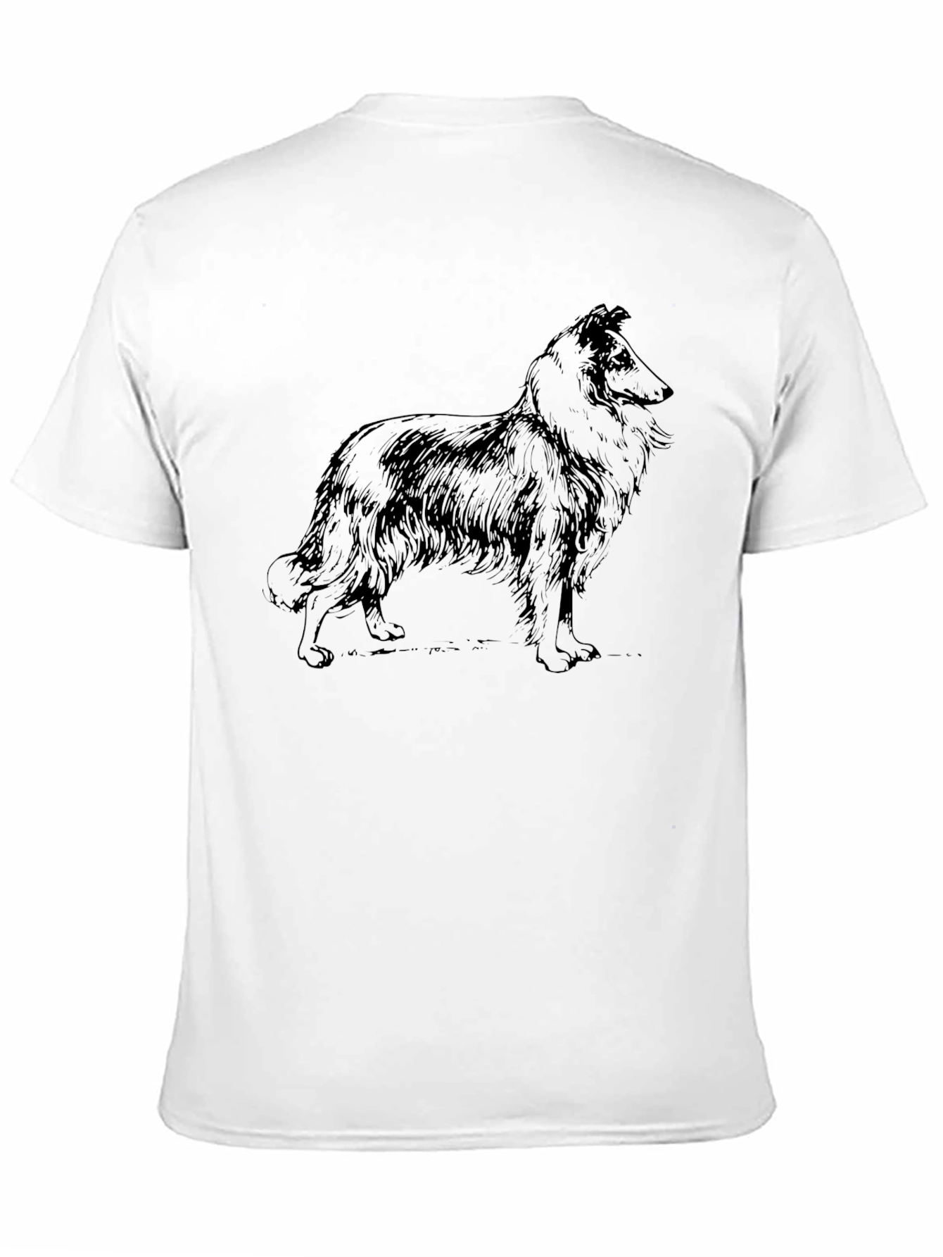 Dog Breed Graphic Print T-Shirt