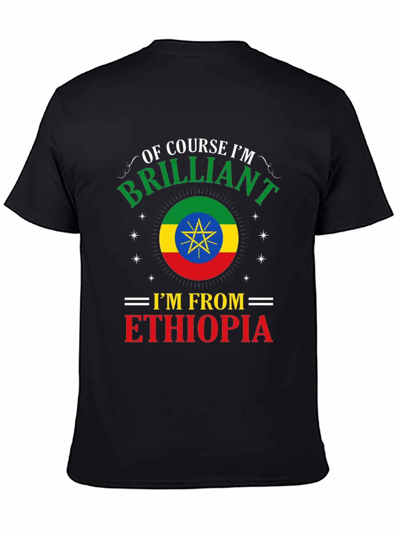 Ethiopia Pride T-Shirt - Brilliant Ethiopian Design