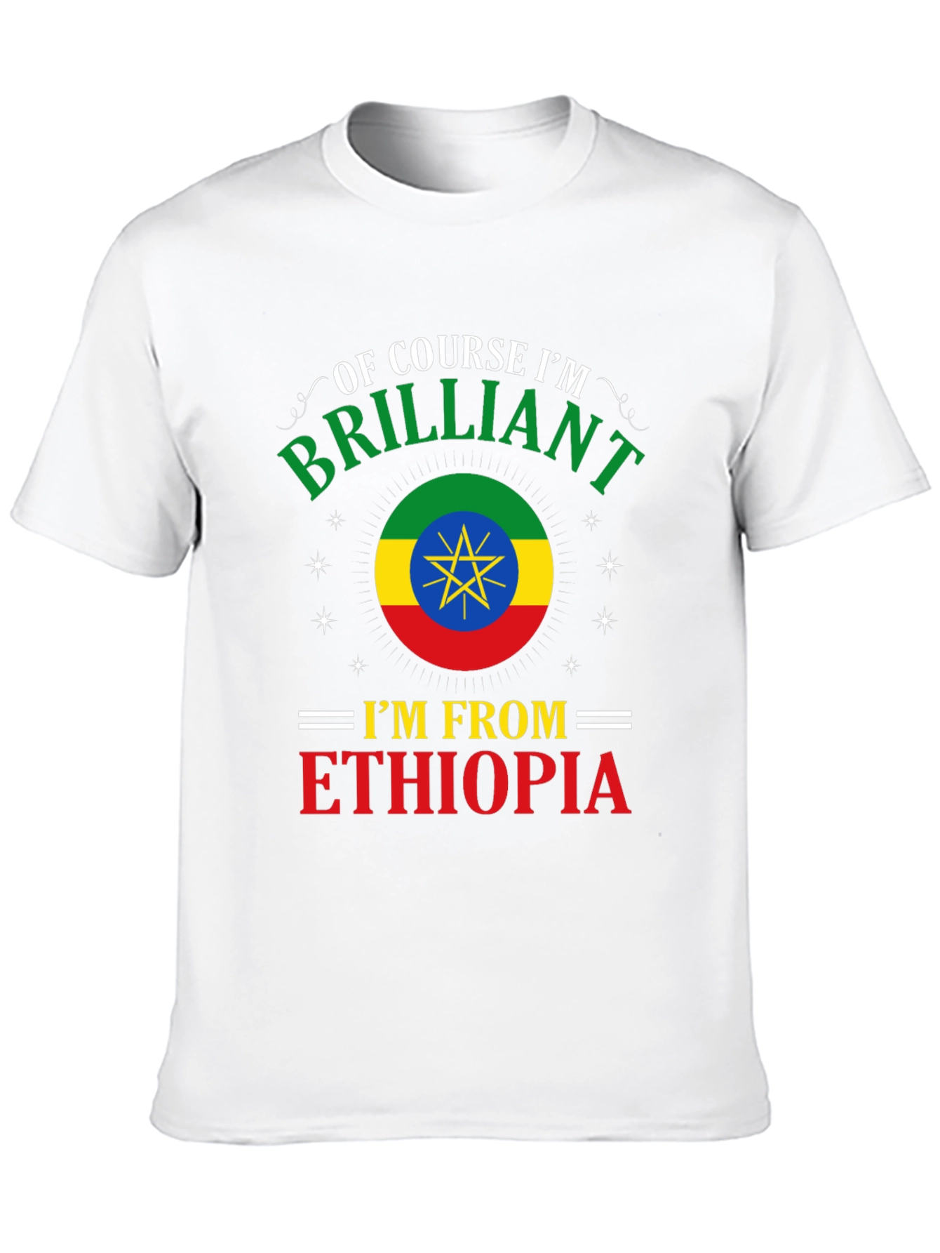 Ethiopia Pride T-Shirt - Brilliant Ethiopian Design