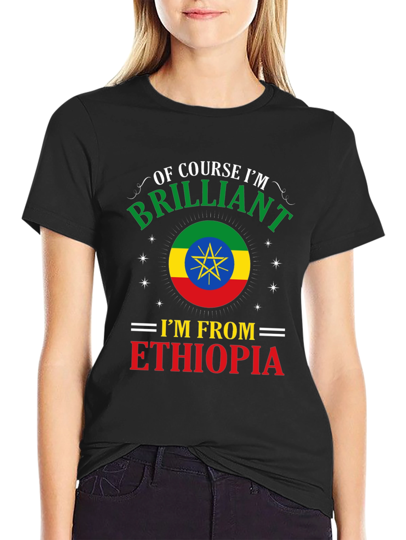 Ethiopia Pride T-Shirt - Brilliant Ethiopian Design