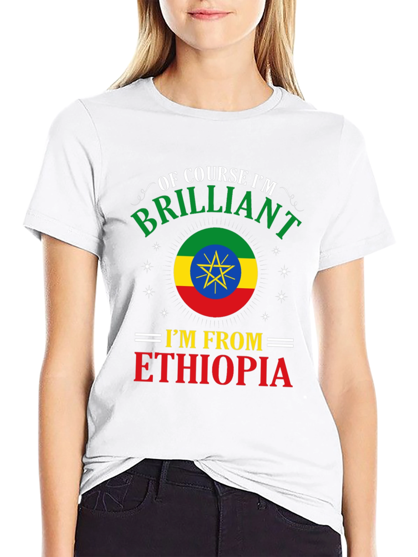 Ethiopia Pride T-Shirt - Brilliant Ethiopian Design