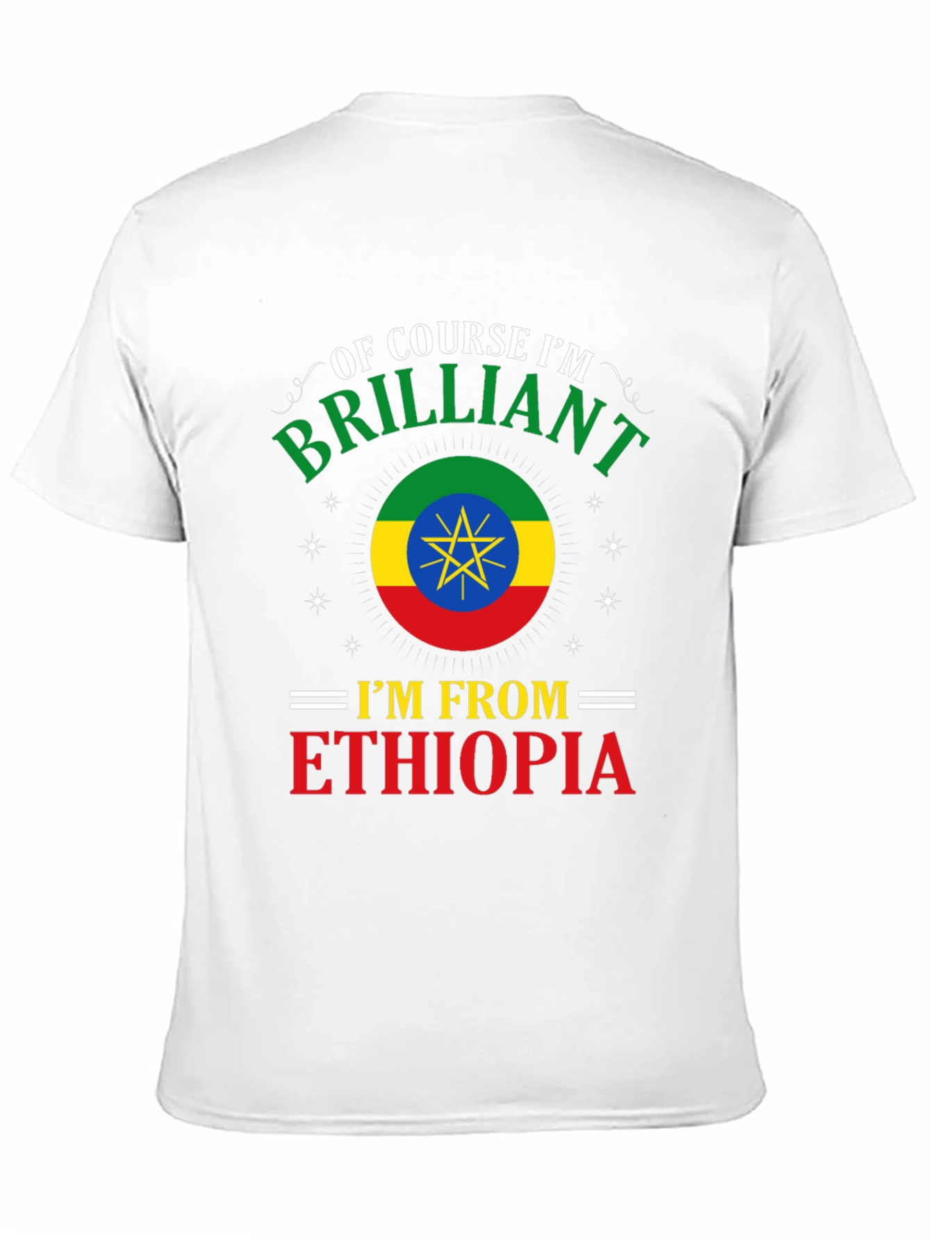 Ethiopia Pride T-Shirt - Brilliant Ethiopian Design