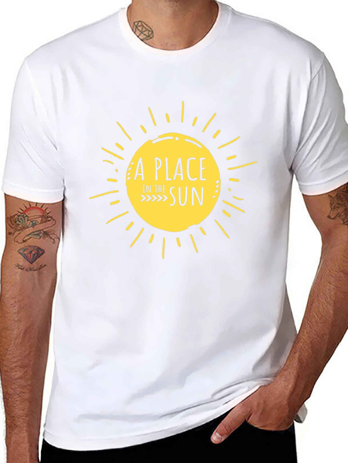 A Place in the Sun Black T-Shirt
