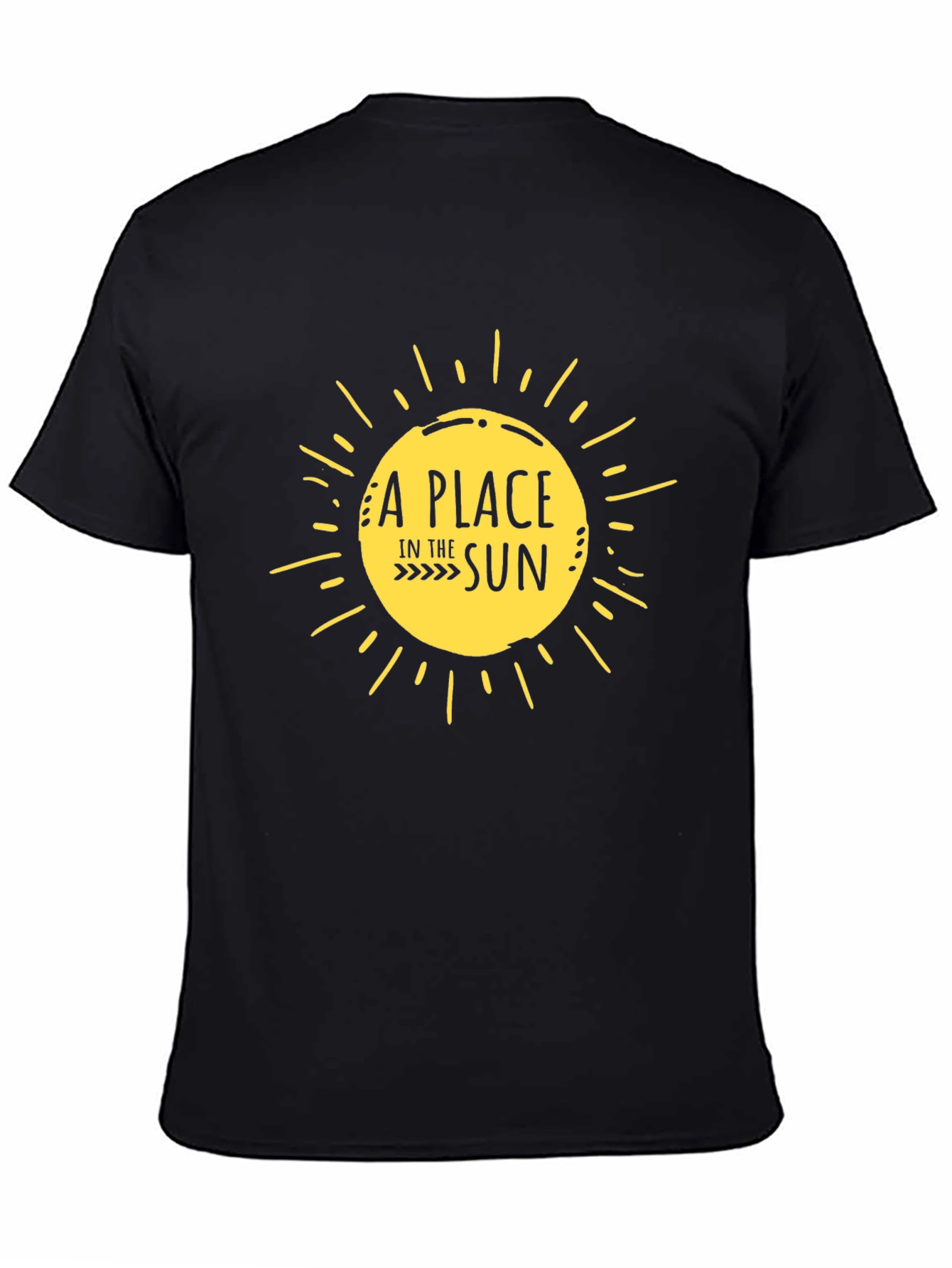 A Place in the Sun Black T-Shirt