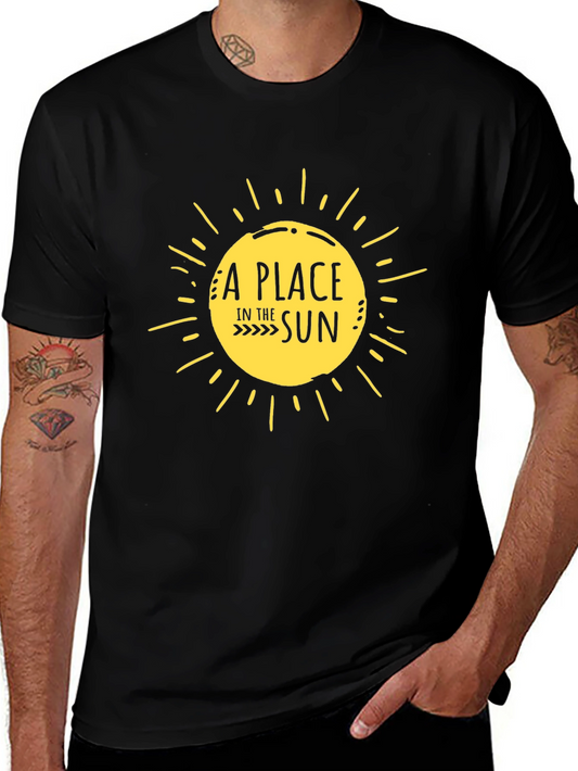 A Place in the Sun Black T-Shirt