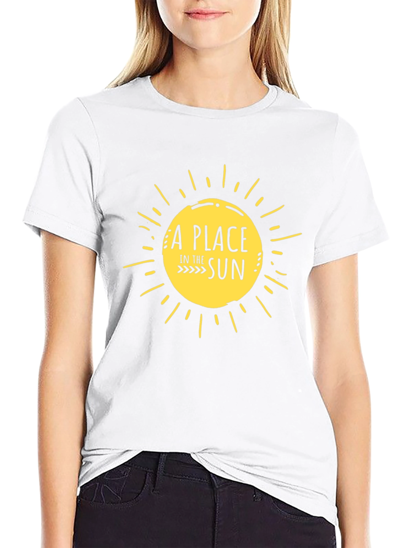 A Place in the Sun Black T-Shirt