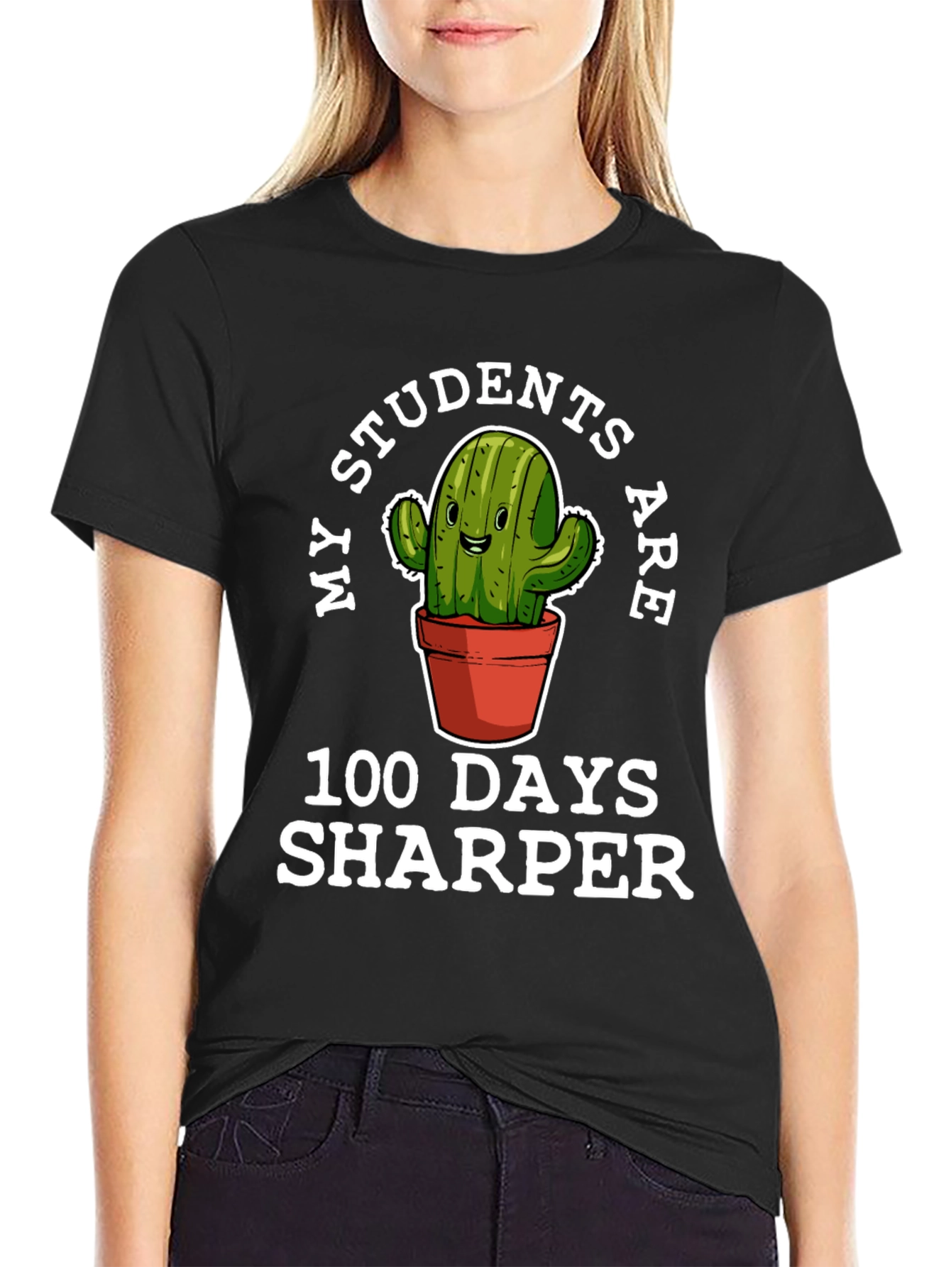 My Students Are 100 Days Sharper Teacher T-Shirt
