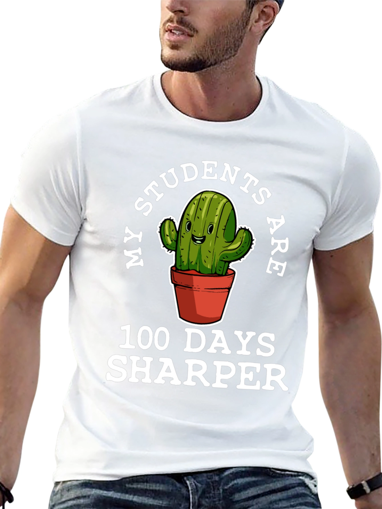 My Students Are 100 Days Sharper Teacher T-Shirt