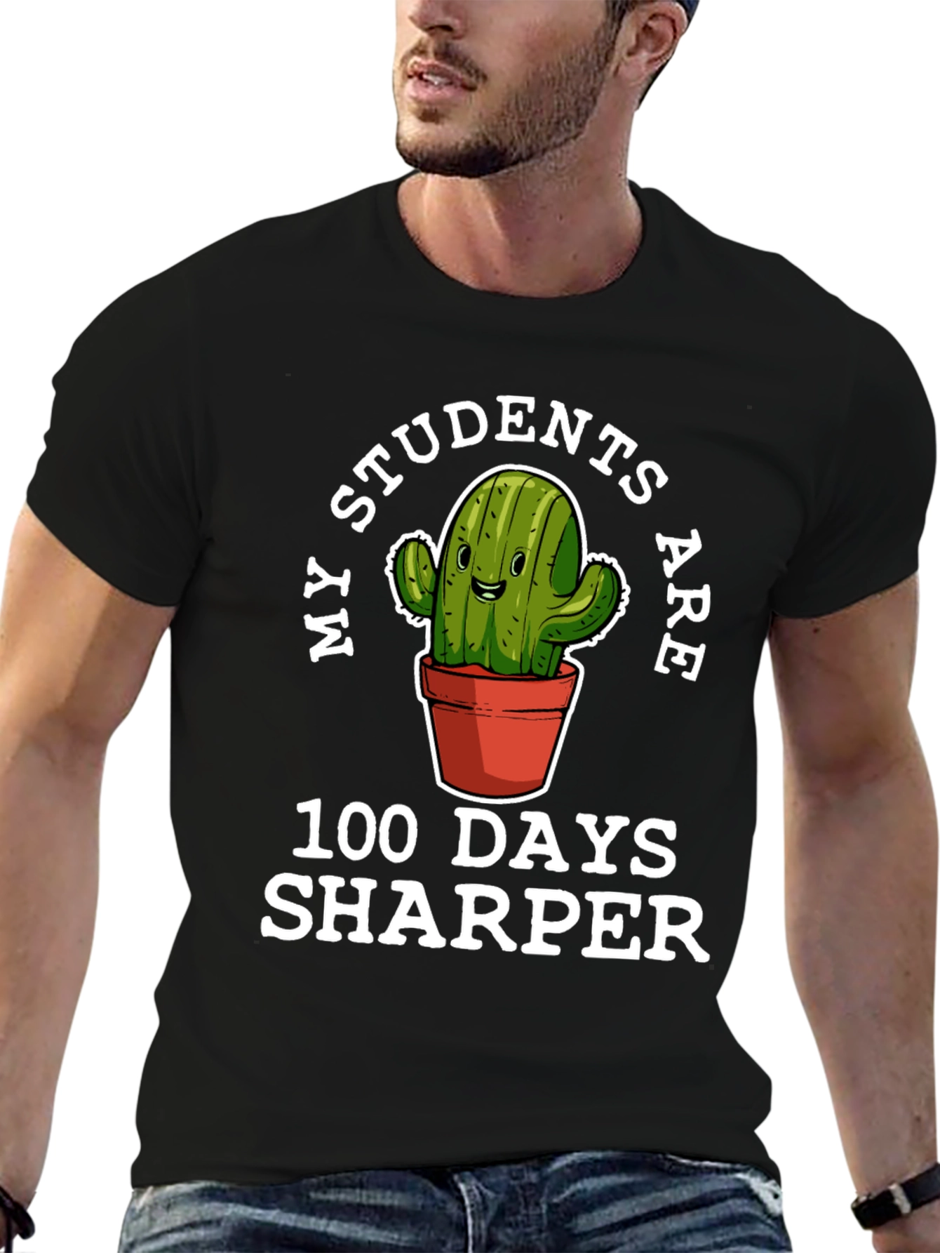 My Students Are 100 Days Sharper Teacher T-Shirt