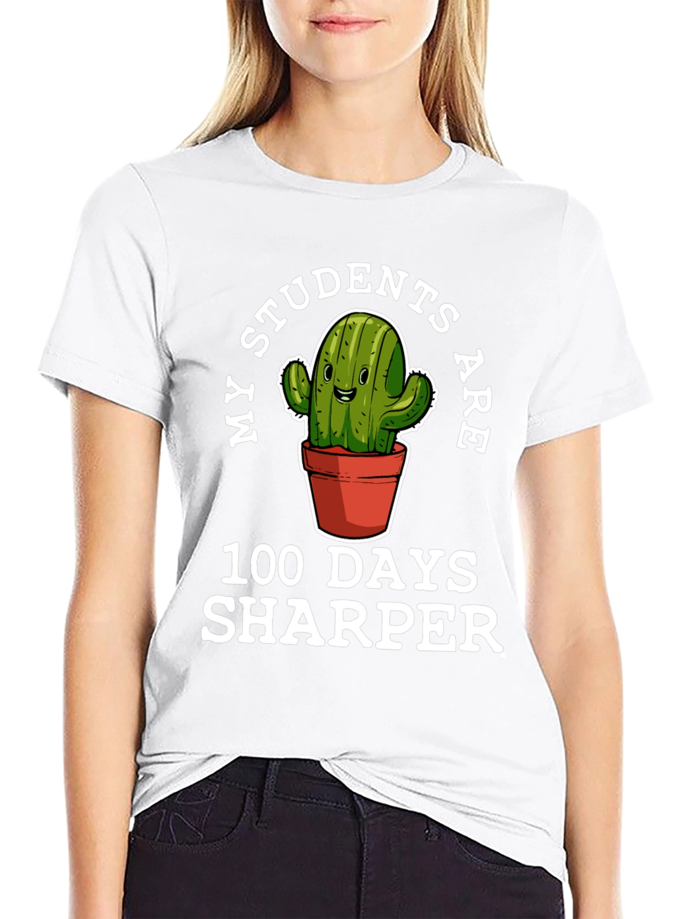 My Students Are 100 Days Sharper Teacher T-Shirt