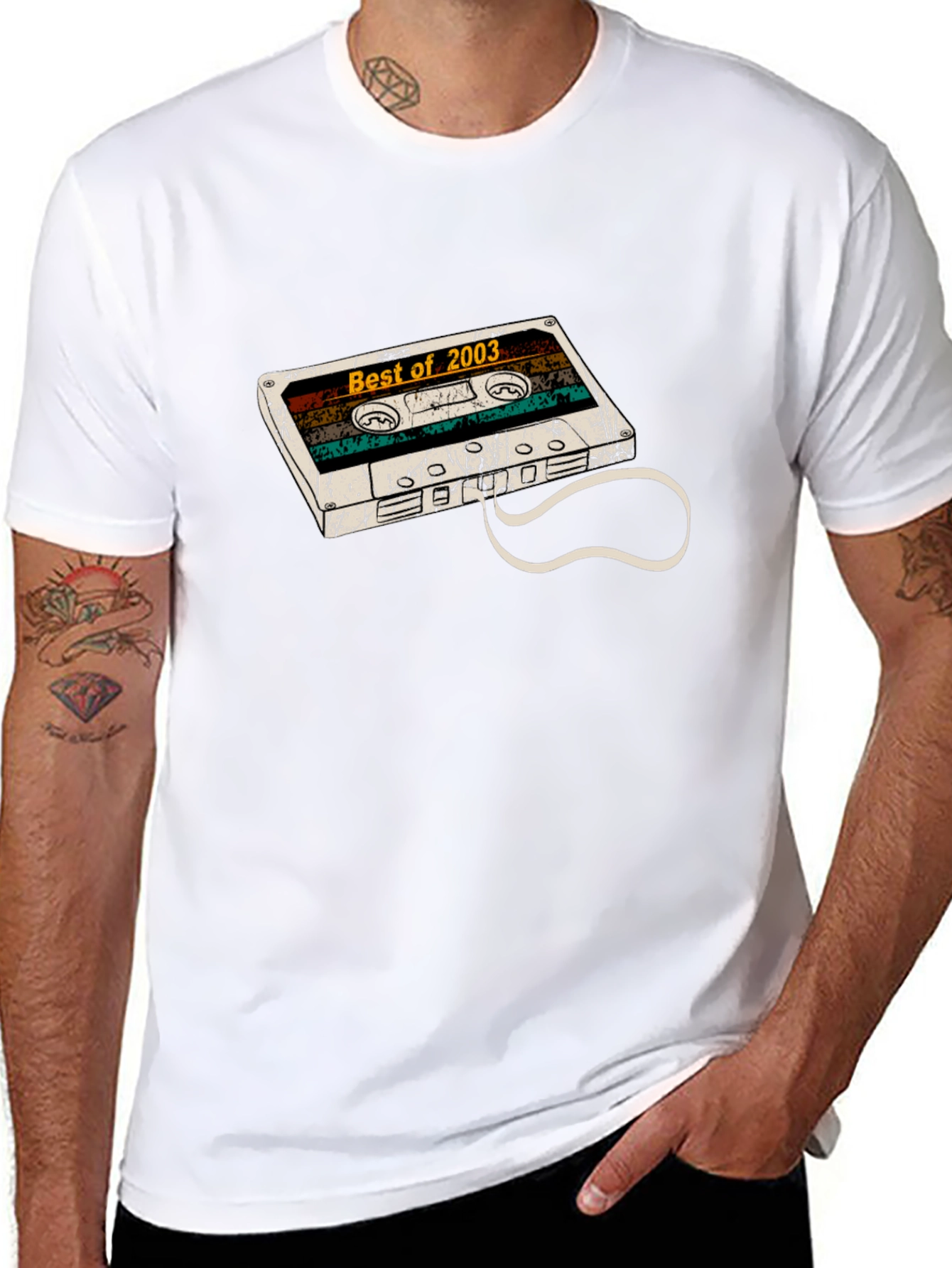 Best of 2003 Cassette Tape Graphic Tee