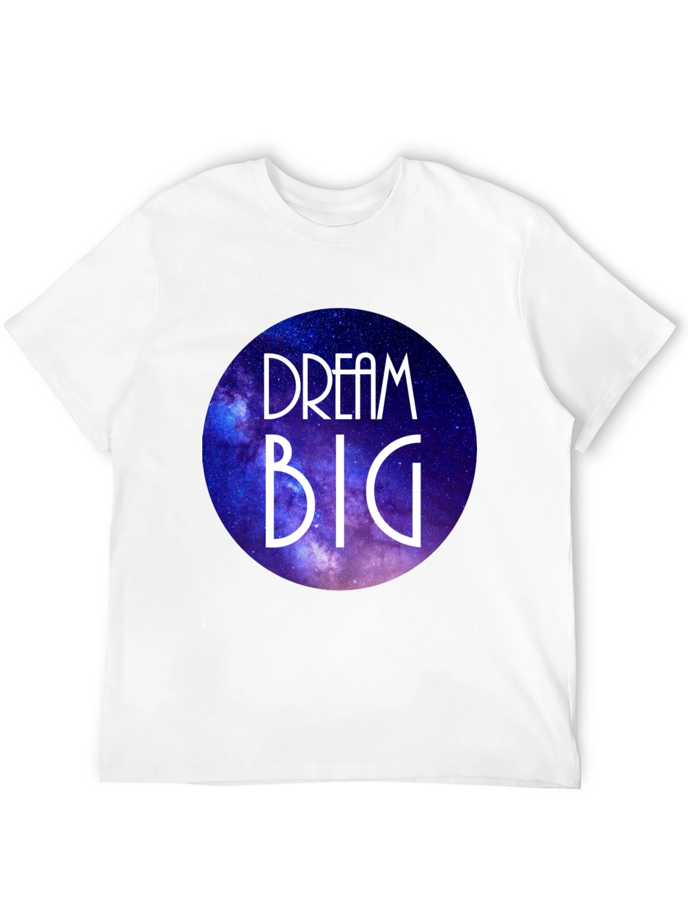 Dream Big Galaxy Graphic T-Shirt