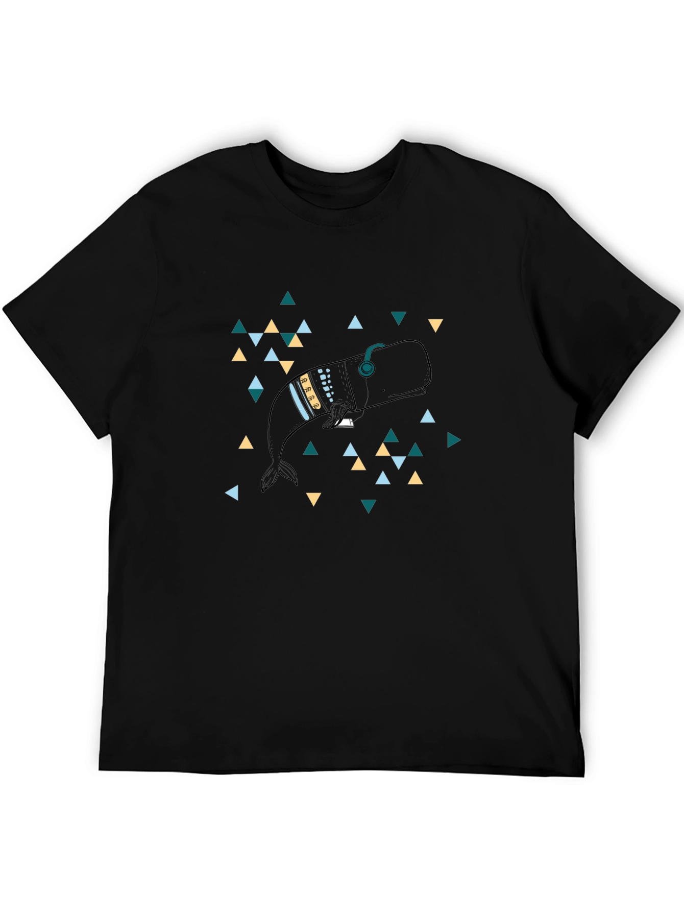 Whimsical Whale Graphic Tee - Cool Casual Comfort