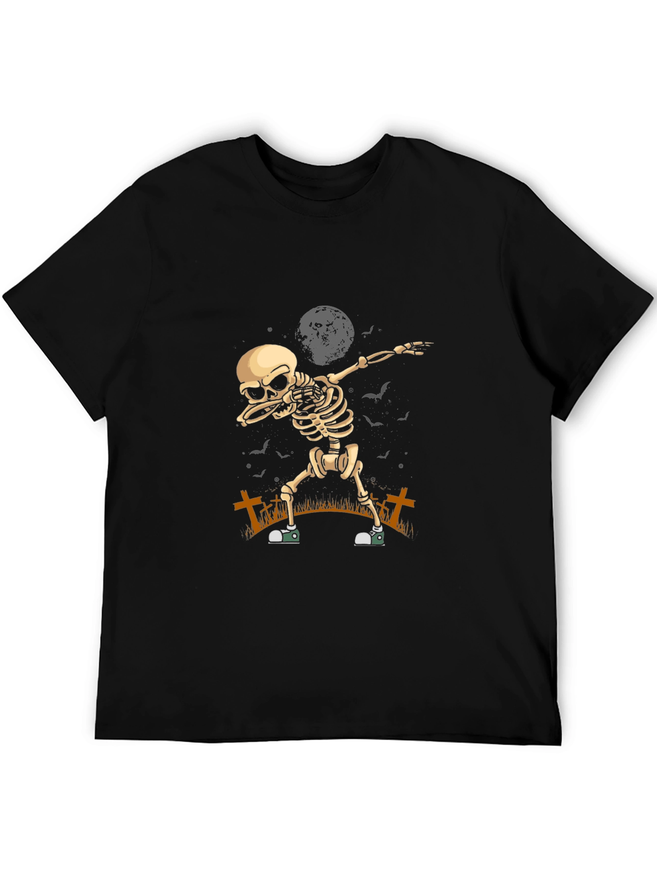 Halloween Skeleton Dabbing T-Shirt