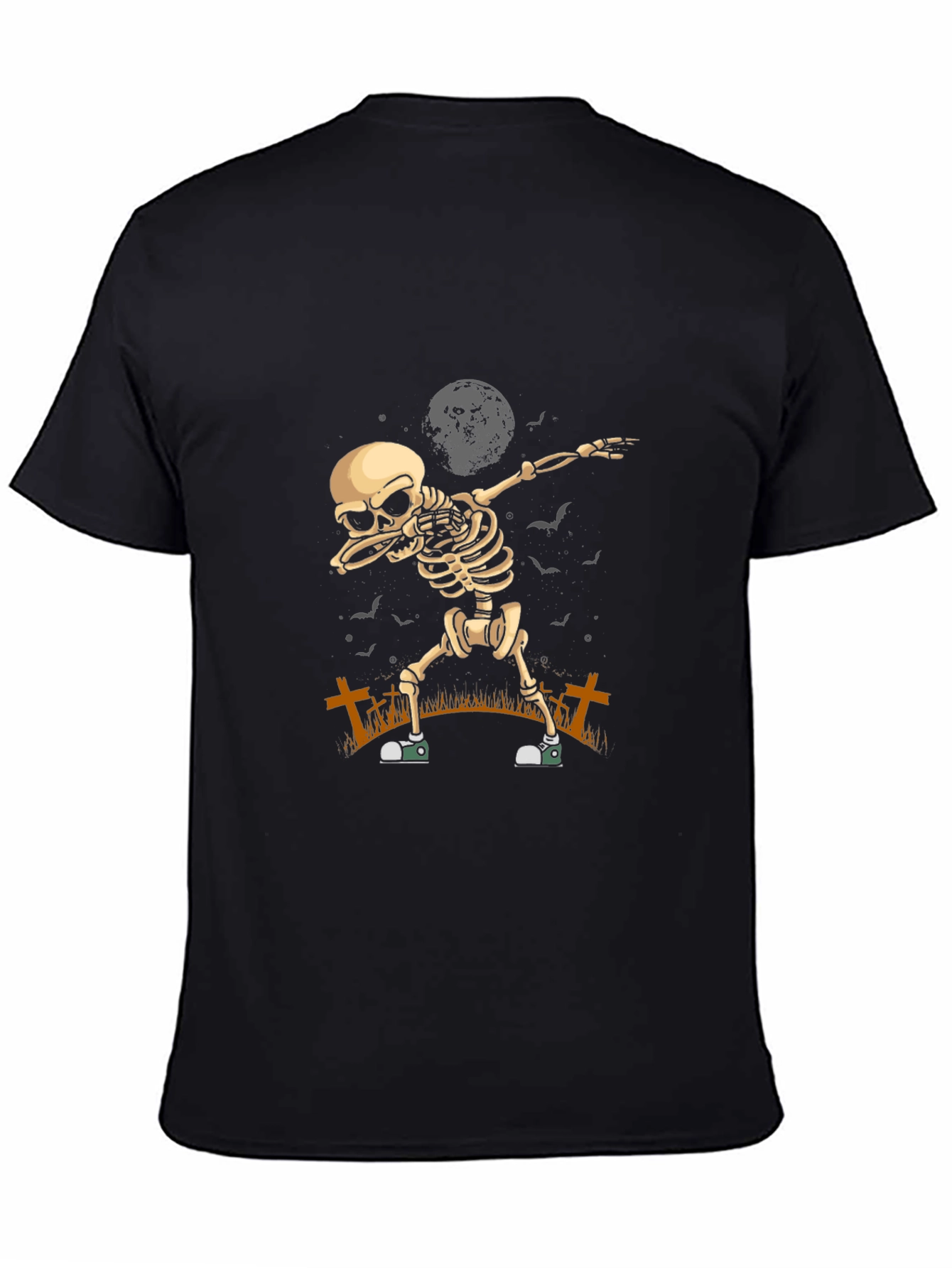 Halloween Skeleton Dabbing T-Shirt
