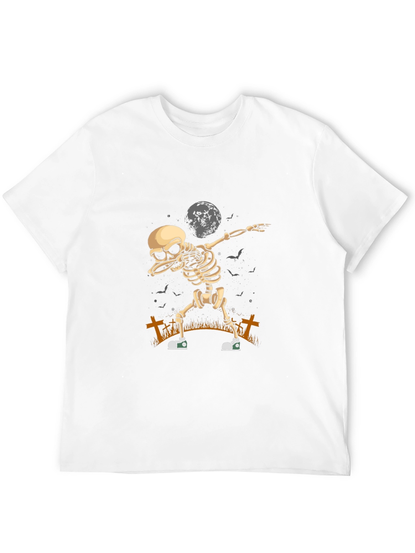 Halloween Skeleton Dabbing T-Shirt