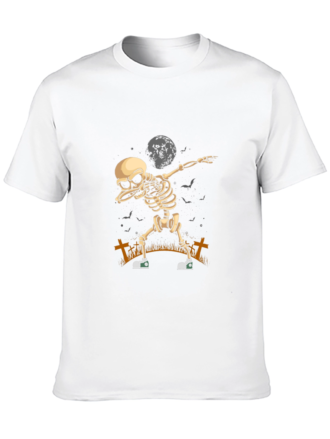 Halloween Skeleton Dabbing T-Shirt