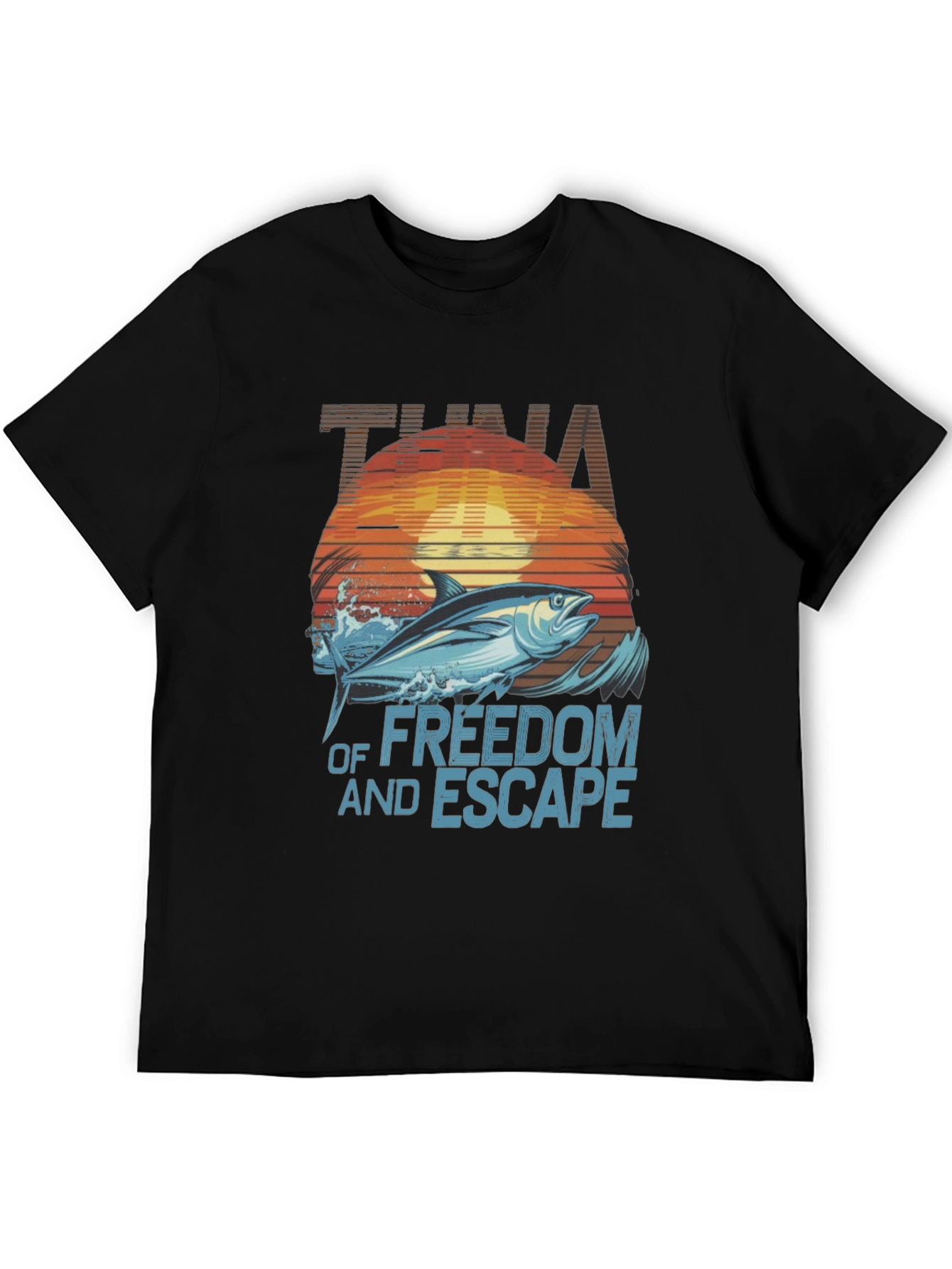 Tuna Freedom Escape Graphic T-Shirt