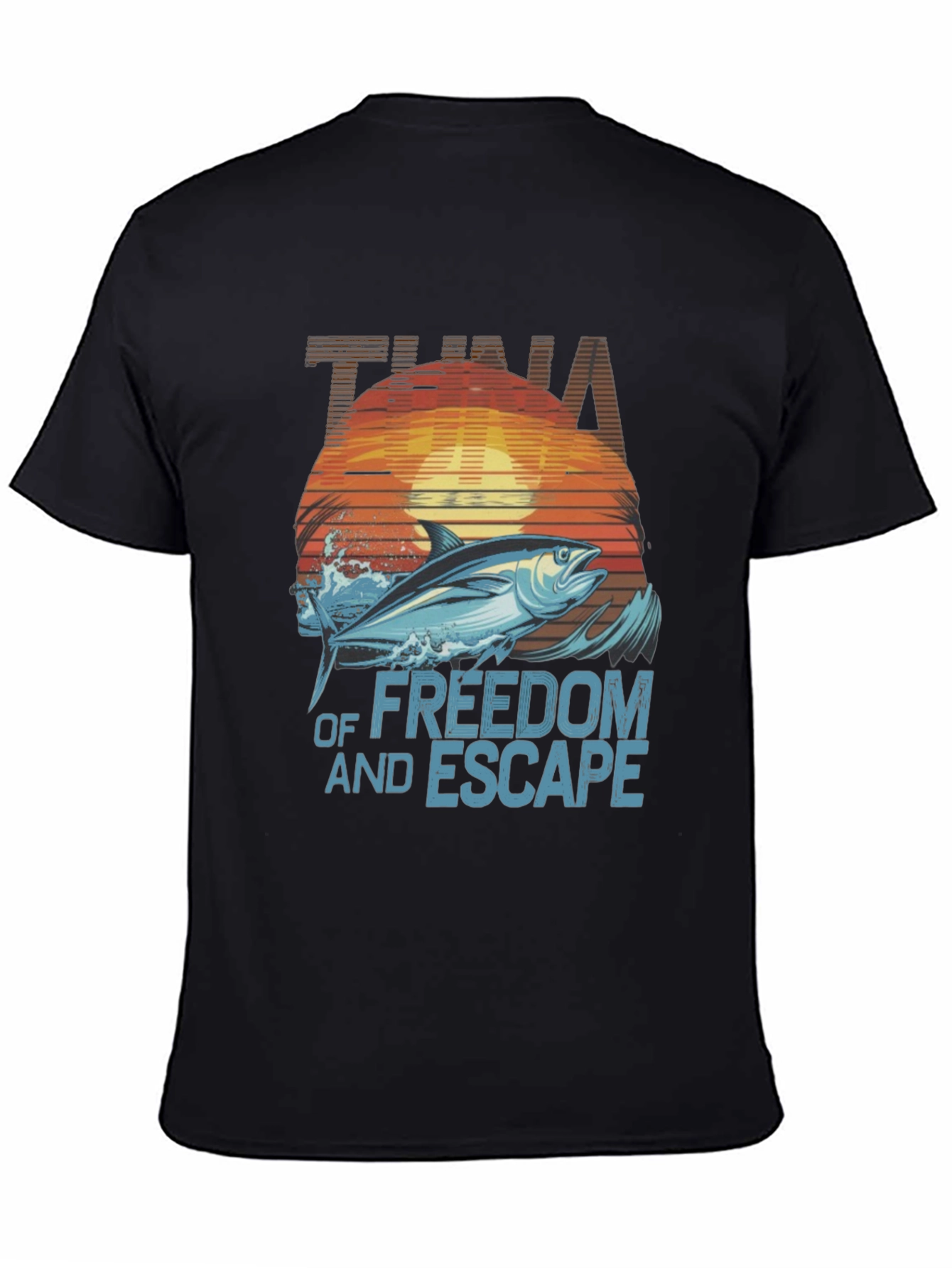 Tuna Freedom Escape Graphic T-Shirt