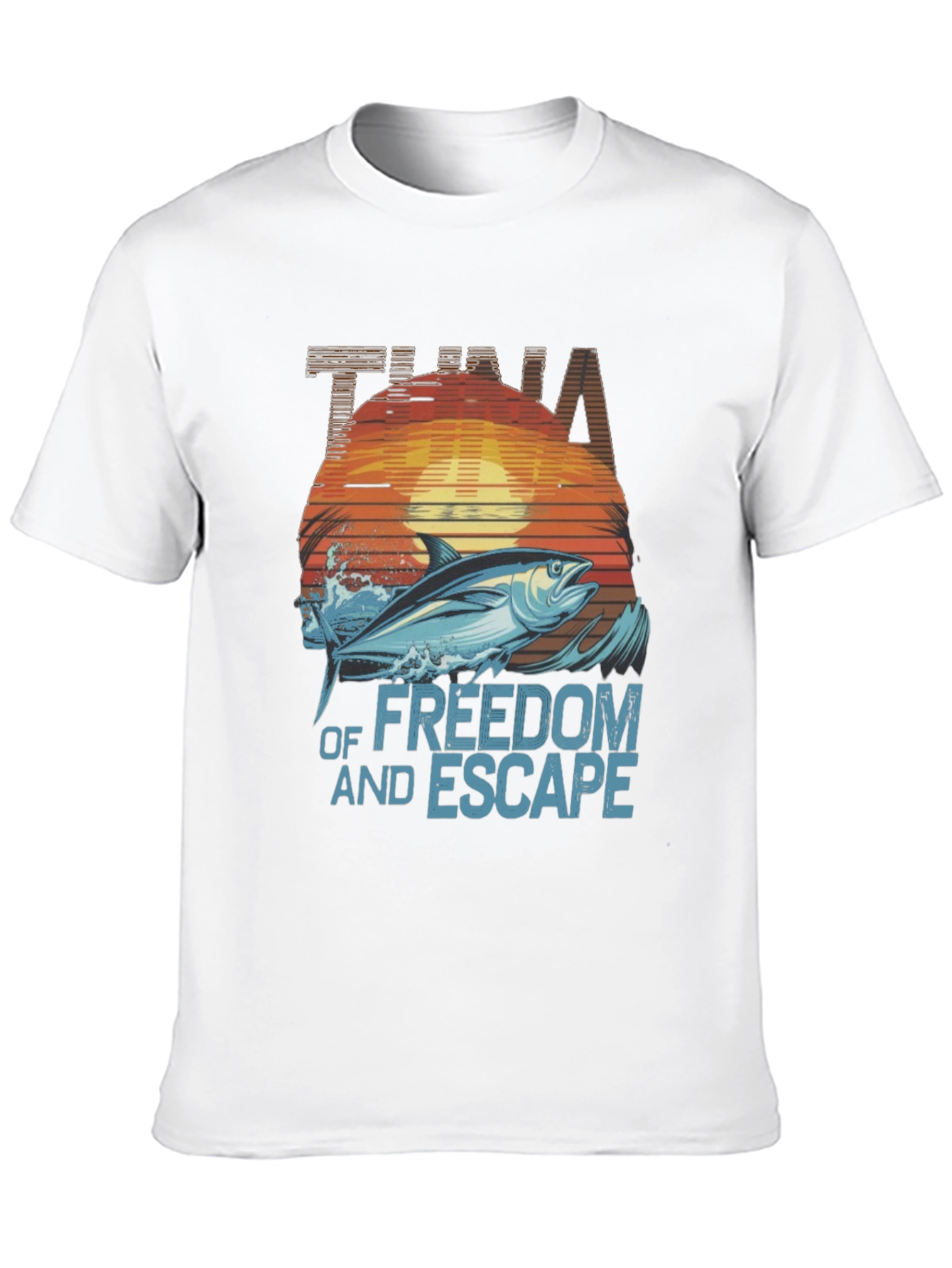 Tuna Freedom Escape Graphic T-Shirt