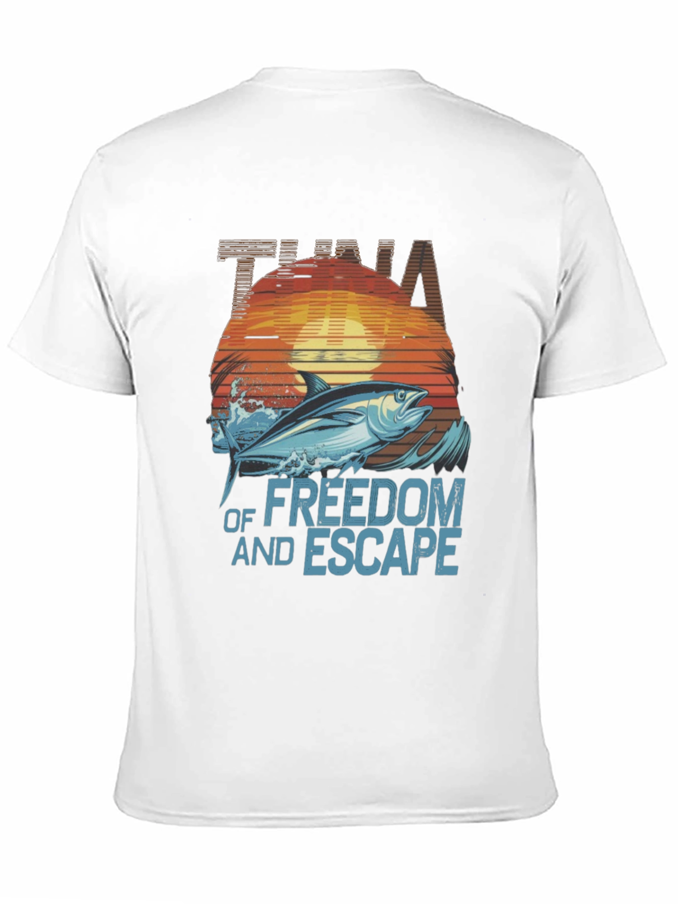 Tuna Freedom Escape Graphic T-Shirt