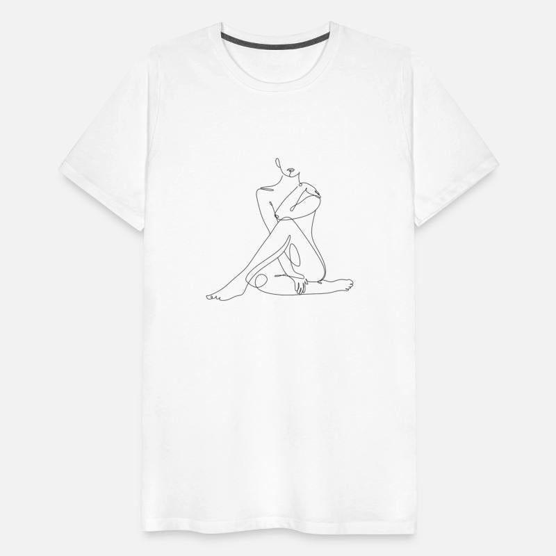 Abstract Woman Drawing Design