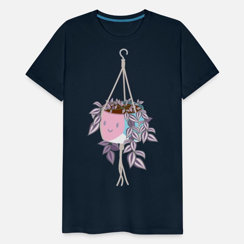 Adorable tradscantia plant happy trans pride femme