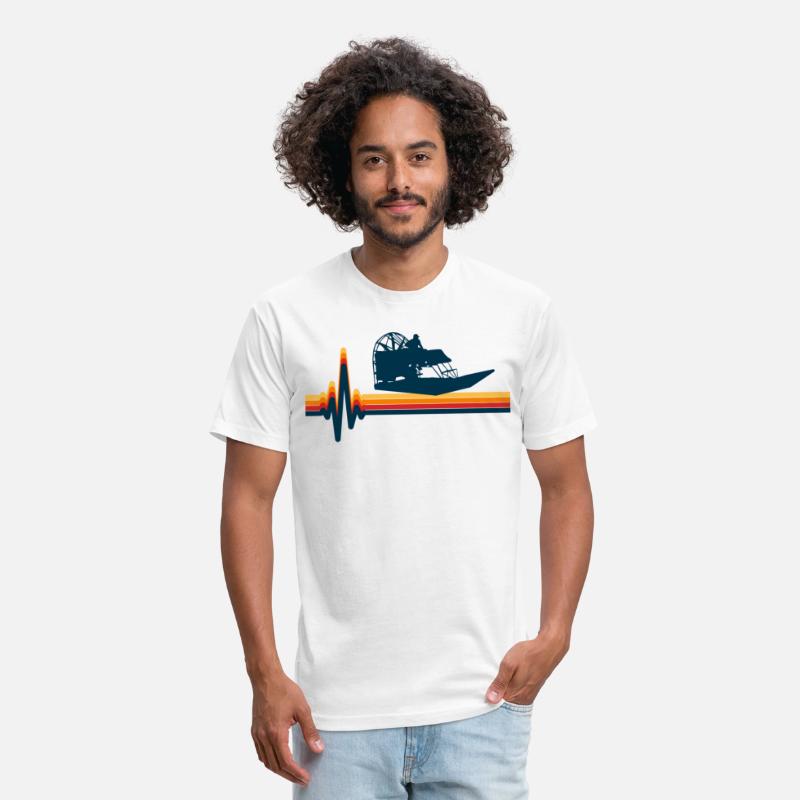 Airboat Fanboat Airboating Swamp Boat Heartbeat