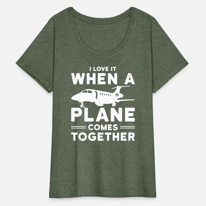 Airline Pilot Plane Comes Together Aircraft Pun