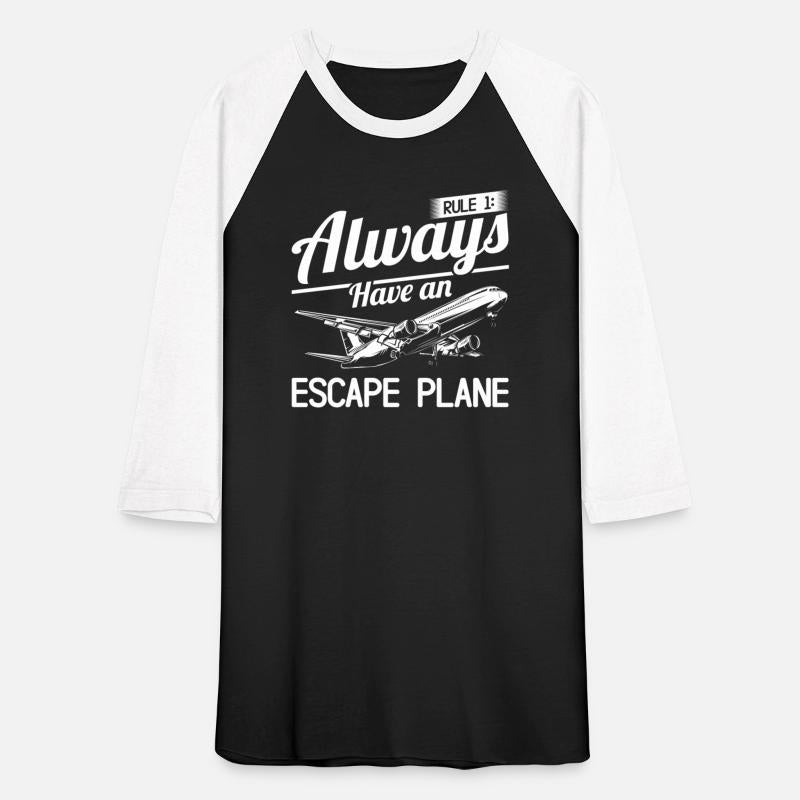 Airline Pilot Pun Escape Plane Aircraft Pilot