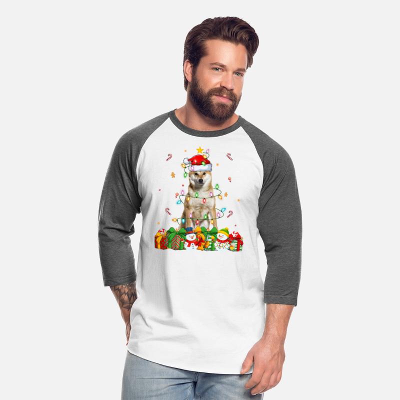 Akita Dog Christmas Lights