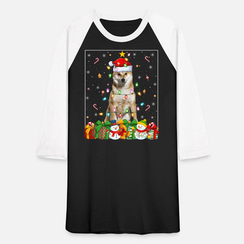 Akita Dog Christmas Lights