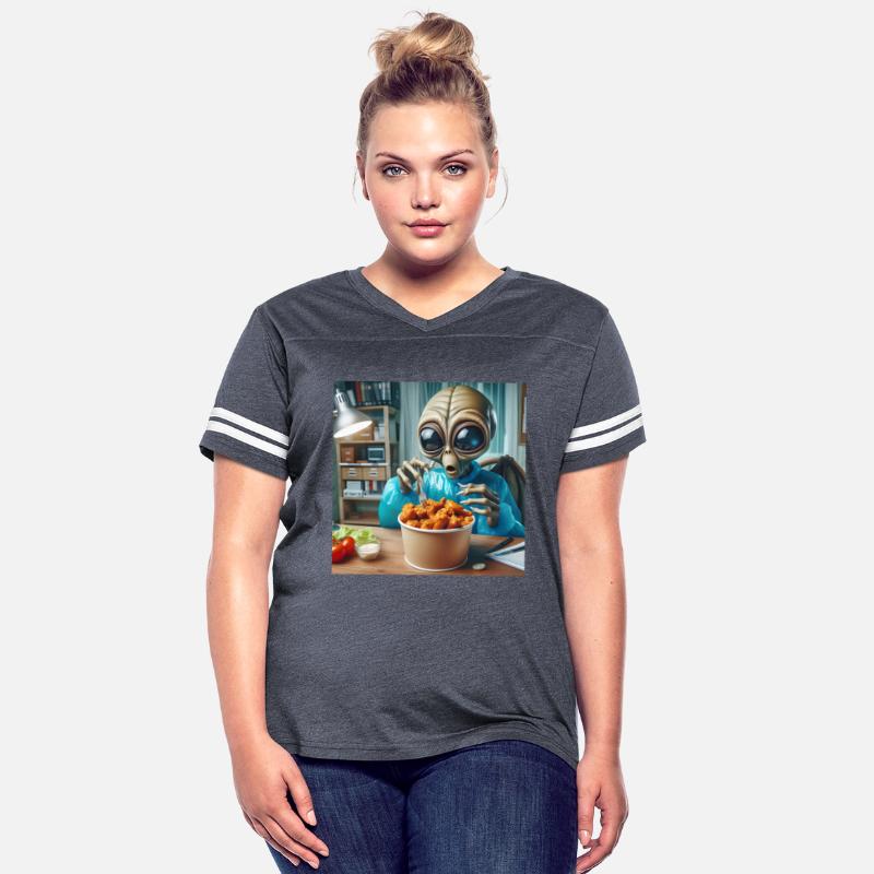 Alien discovers delicious chicken wings