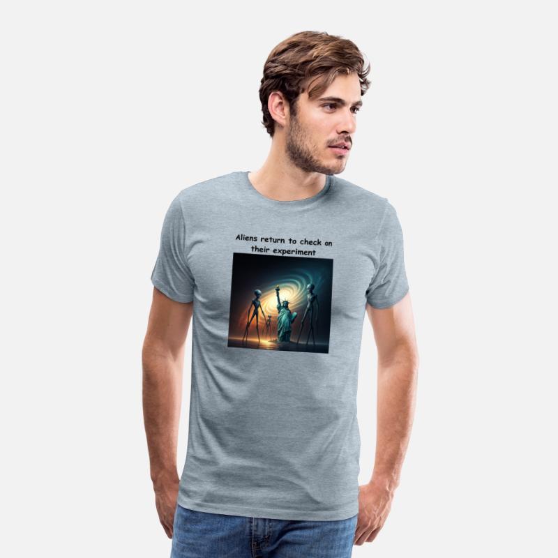 Aliens return to check on their experiment