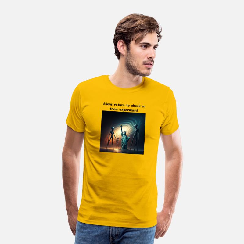 Aliens return to check on their experiment