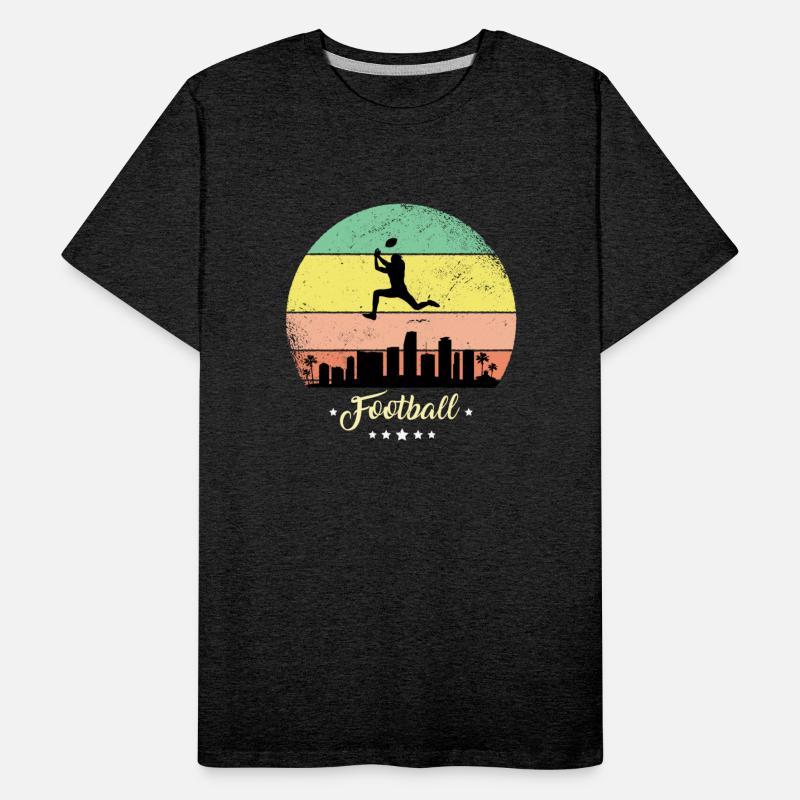 Amarican Football Vintage Sport Retro Sunset
